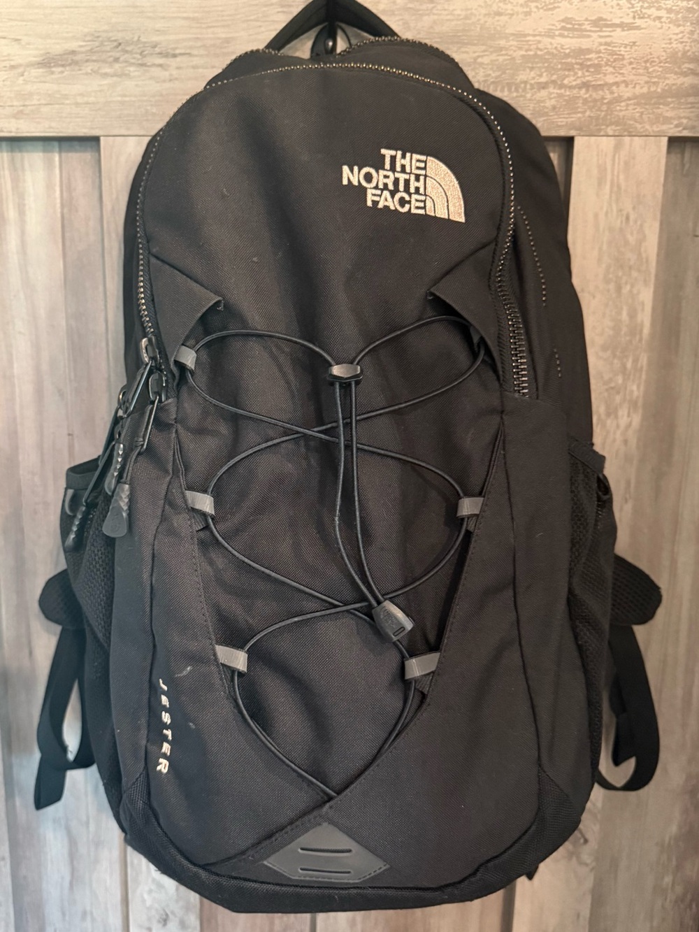The North Face Jester FlexVent Black Backpack